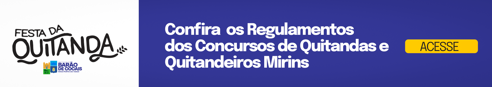 BANNER REGULAMENTO FESTA DA QUITANDA 2026